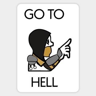 Go to Hell Sticker